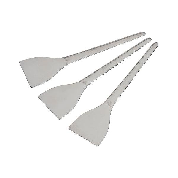 貝印 KAI お好み焼き もんじゃ ステンレス ヘラ 3本 セット 食洗機 対応 KAI KITCHEN シルバー 日本製 DH8151