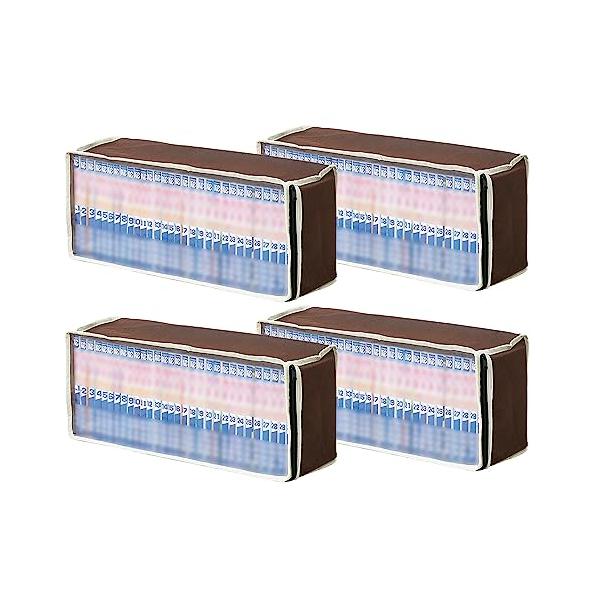 他サイト： アイメディア(Aimedia) パッと見えるコミック収納袋 4枚組 収納袋 収納ケース 収納ボックス コミック収納 漫画 収納 漫画本 クローゼの商品画像