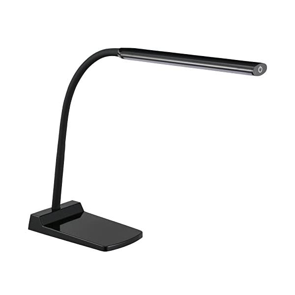 他サイト： オーム(OHM) 電機 LEDデスクランプ デスクライト ブラック DS-LS24-K 06-3726の商品画像