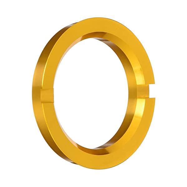 他サイト： KYO-EI(協永産業) HUB CENTRIC RING 73mm/56mm 2個入り ツバ付 アルミ製/ゴールド U7356の商品画像