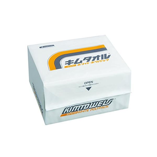 他サイト： 【ケース販売】 クレシア キムタオル ホワイト ポリパック 50枚/パック ×18パック入 61032の商品画像