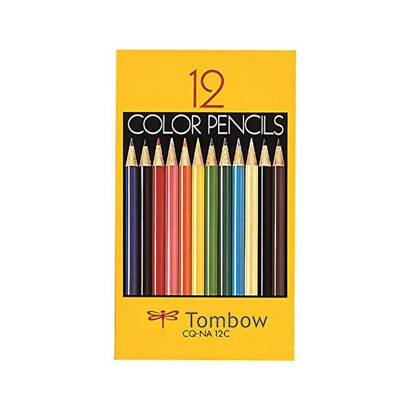 他サイト： トンボ鉛筆 色鉛筆 NA 12色 紙箱入 CQ-NA12Cの商品画像