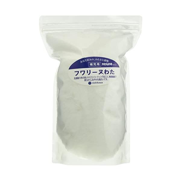 他サイト： nishikawa 【 西川 】 わた枕 補充パック 100g 詰めもの 100g フワリーヌわた ファインスムーズ用 ホワイト EKA2489の商品画像