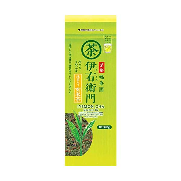 他サイト： 伊右衛門 抹茶入り玄米茶 200gの商品画像