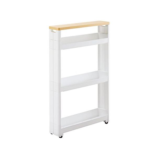 他サイト： 不動技研 スマートワゴンFit WT55-4段 サイズ:幅12.5×奥行55×高さ85.3cmの商品画像