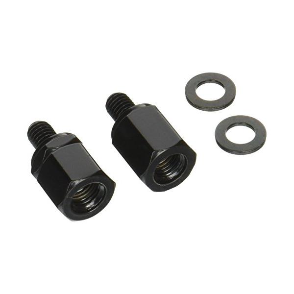 他サイト： タナックス バイクミラー ナポレオン ネジ径変換アダプタ― ブラック 【正10mm→逆8mm】 C-3の商品画像