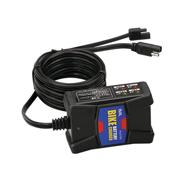 ・ブラック 充電器　本体 2706・クリップと丸形端子、２種類の充電コードを付属。・充電コードを本体から取り外すことが可能。