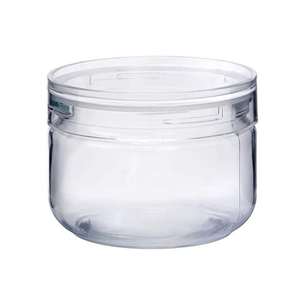 他サイト： 星硝(Seisho)セラ―メイト 保存 容器 ガラス キャニスター 600ml チャーミークリアー S1 日本製 221152の商品画像