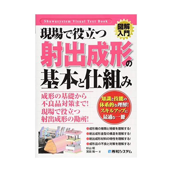 プラスチック製品を大量に作るときに使われる「射出成形」の基礎から不良品対策までを、写真や図表をつかってわかりやすく解説した入門書です。射出成形は、同一形状の部品を短時間に大量生産できる合理的な工法であり、身近なプラスチック製品のほとんどがこ...