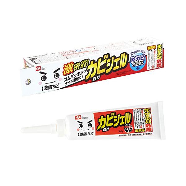 他サイト： レック 激落ちくん カビ取りジェル 30日間防カビプラス 100g (密着ジェルで頑固なカビ落とし)の商品画像