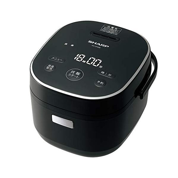 他サイト： シャープ 炊飯器 KS-CF05B-B 3合 一人暮らし マイコン パン調理機能 ブラックの商品画像