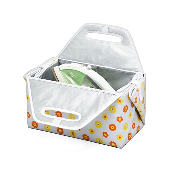 他サイト： アストロ アイロン収納マット 花柄 2way アイロンマット アイロン収納ケース アルミコーティング アイロン台 折りたたみ 610-47の商品画像