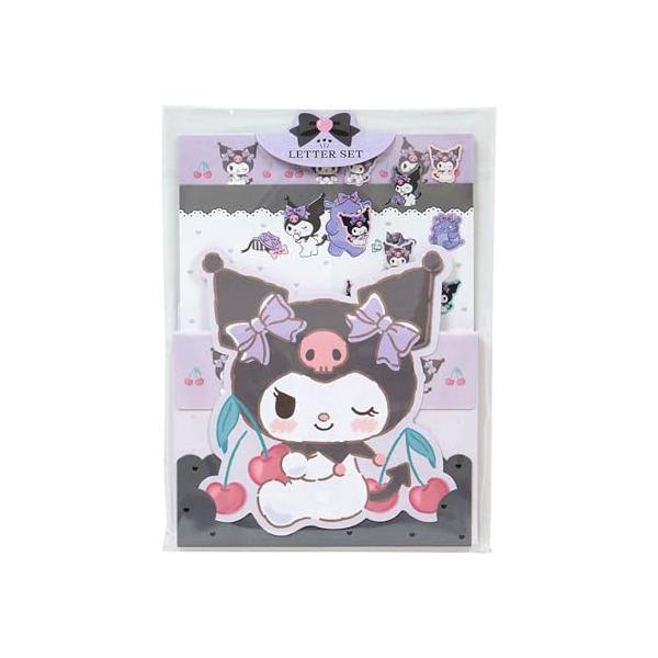 他サイト： サンリオ(SANRIO) キャラクター形レターセットクロミ パッケージ:約幅16×奥行0.8×高さ22cm 493937の商品画像