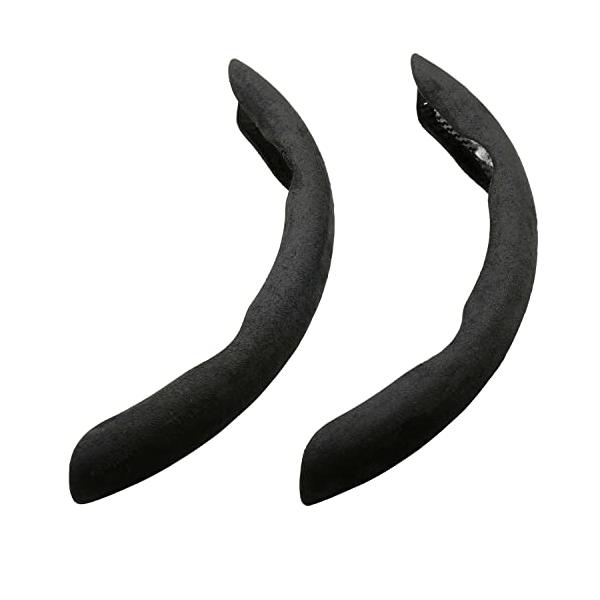 他サイト： ボンフォーム(BONFORM) ハンドルカバー クイックスエード 取付簡単 ノンスリップ S・M兼用 ブラック 6995-15BKの商品画像