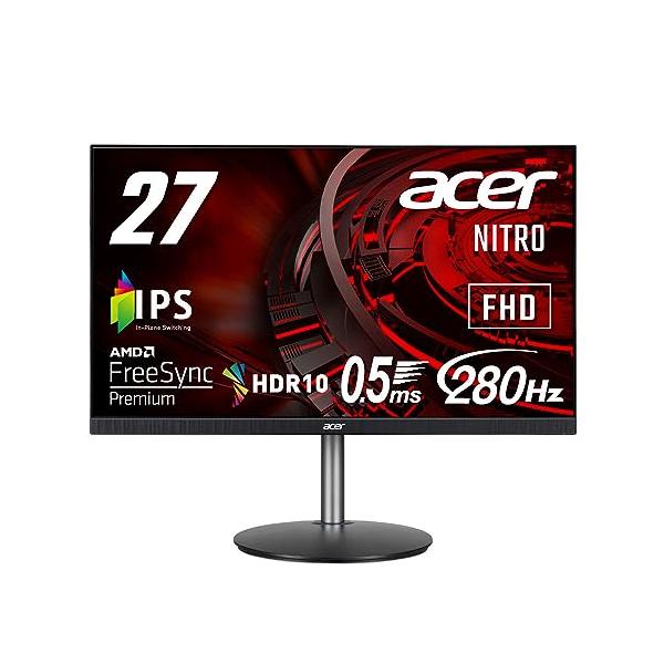 Acer ゲーミングモニター Nitro XF273Zbmiiprx 27インチ IPS 非光沢 フルHD 0.5ms(GTG, Min.)240Hz  HDMI (280Hz DisplayPort/オーバークロック) AMD FreeSync Pr :wss-283sBjrr8ze9:KIMAKI  オンライン 通販 