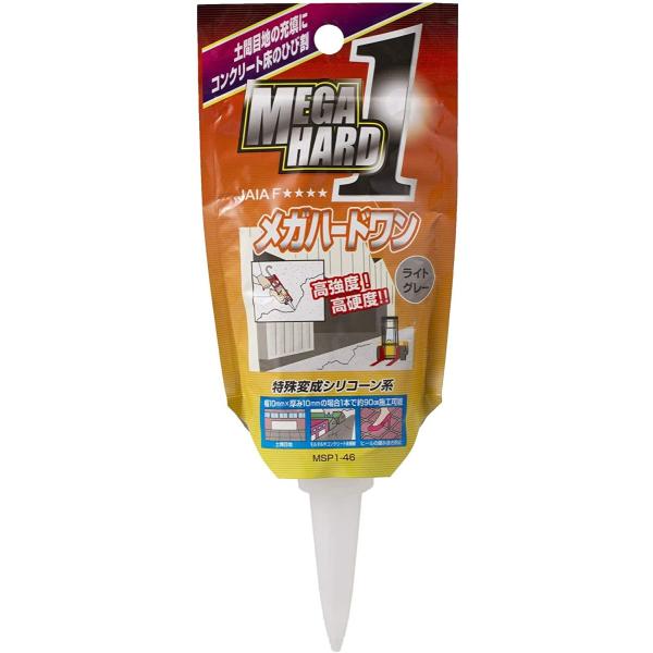 工場などの床目地・土間目地・コンクリート床のひび割れ補修に！高硬度ながら伸びのよさを併せ持つシーリング材。パウチから直接塗るだけなので手軽で便利！硬化後には施工箇所を通行しても違和感のないほどにしっかりと固まります。衝撃に強く、車輛が通行す...