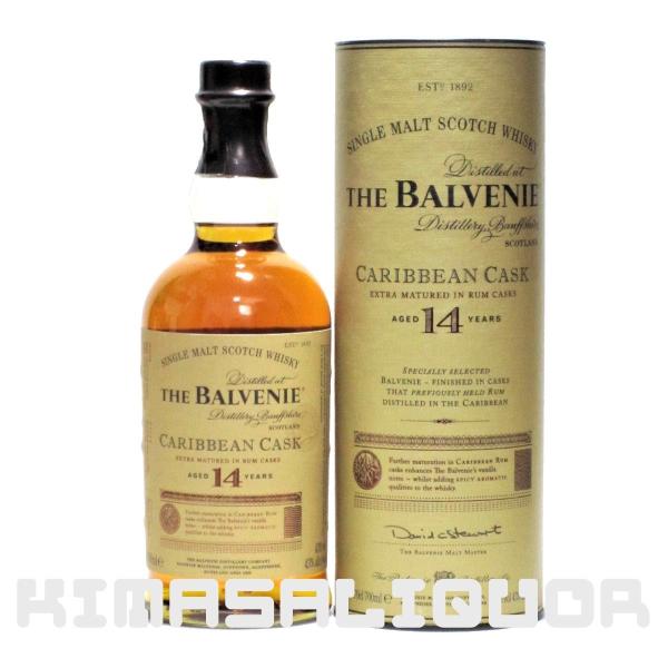 バルヴェニー ザ・バルヴェニー 14年 カリビアンカスク 並行品 箱付き