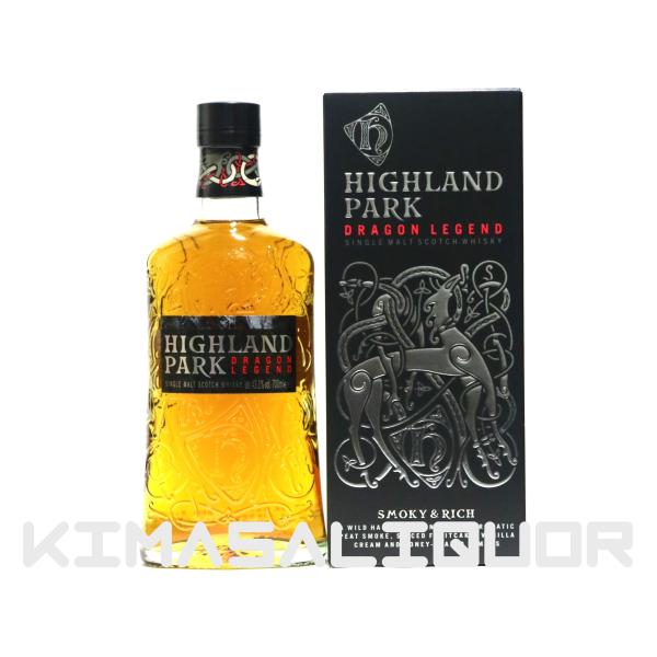 ハイランドパーク ドラゴン レジェンド 並行品 箱付き 43.1度 700ml