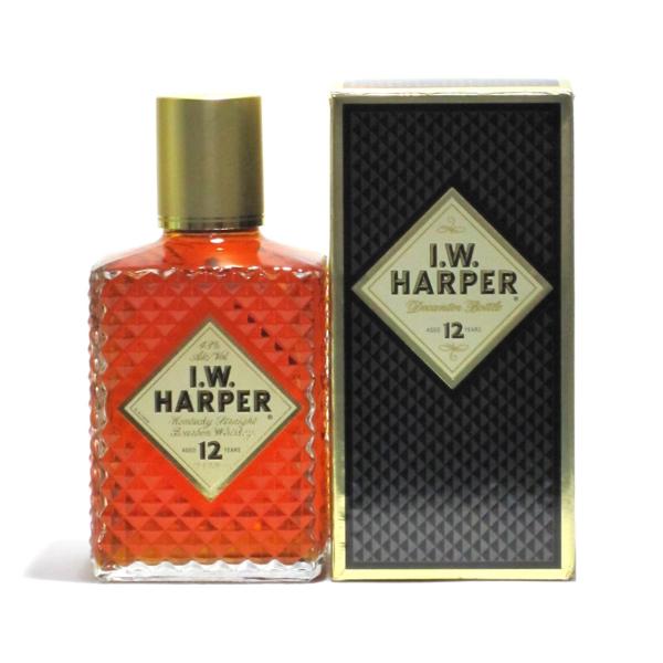 I.W.HARPER [古酒] IWハーパー 12年 正規品 箱付き 旧ラベル 43度