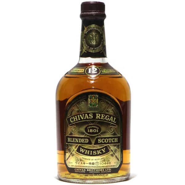 シーバスリーガル [古酒] 12年 特級表示 正規品 43度 750ml 