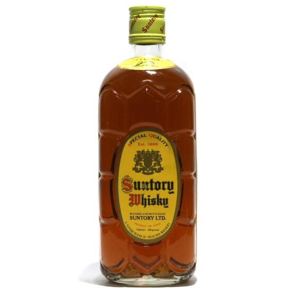 サントリー ウイスキー 角瓶 特級 720ml 43% 古酒 80年代流通品 サントリーウイスキー 角瓶 [古酒] 特級表示（株式会社壽屋）43
