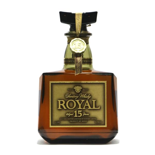 [古酒] サントリーウイスキー ローヤル 15年 ゴールドラベル ブラウンボトル 43度 750ml