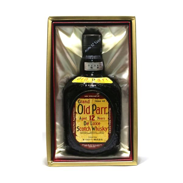 [古酒] オールドパー 12年 デラックス 特級 正規品 箱付き 43度 750ml