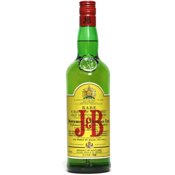 [古酒] J&B レア 特級表示 正規品 43度 750ml