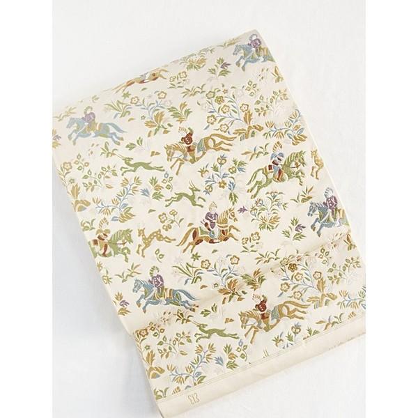 未使用　川島織物　三越謹製　正絹　六通　袋帯 V1354 ○川島織物謹製 高級 正絹 六通 袋帯 - メルカリ