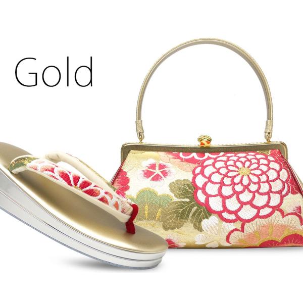 NISHIORI 岩佐謹製 高級 草履 バッグ セット IWASA 選べる3色 ハイ