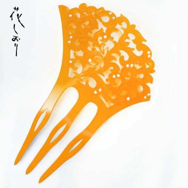 NISHIORI 花しおり 高級 かんざし バチ型簪 日本製 振袖 留袖 訪問着