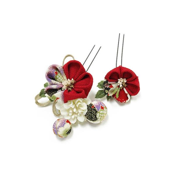 髪飾り 成人式 花 振袖 浴衣 夏祭り 袴 2点セット 赤 つまみ細工 玉飾り 組紐 簪 和柄 ちりめん レトロ 髪型 ヘアスタイル ヘアアレンジ ドライフラワー Sc2971 Buyee Buyee Japanese Proxy Service Buy From Japan Bot Online