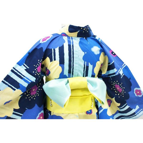 浴衣 レディース フリーサイズ 単品 新作 水色 マリメッコ風 花柄 縞 綿100 夏祭り 花火大会 レトロ 古典 ｍサイズ ｌサイズ Yu135 B Buyee Buyee Japanese Proxy Service Buy From Japan Bot Online