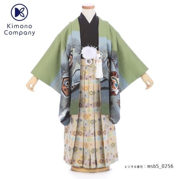 七五三 対応身長 103cm〜118cm 卒園式 着物 レンタル 男の子 5歳 羽織