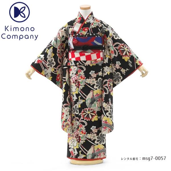 七五三　着物セット　7歳　モダンアンテナ　美品　新品　フルセット 七五三 着物セット モダンアンテナ 7歳 新品未使用品 フルセット 楽天