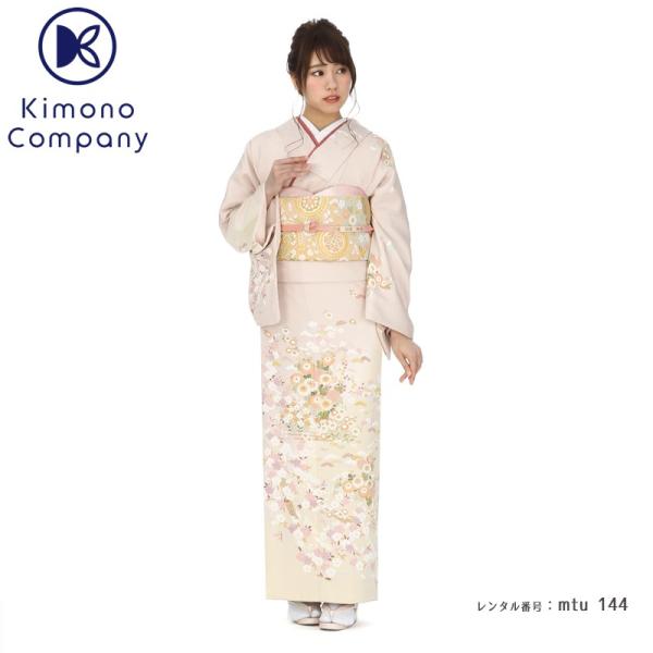 ↓【もっと見る】をクリックして予約状況カレンダーをご確認してください。<商品名>　mtu_144　:　訪問着　MR-30315　鹿子花　S<素材>　表地：正絹100％　裏地：合成繊維<サイズ>　裄66cm...