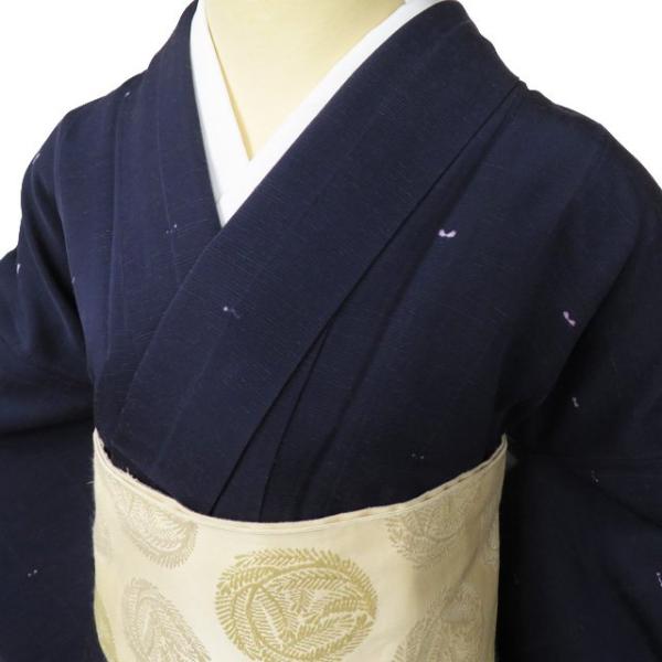 紬地 着物 未使用 正絹 袷 カジュアル 黒色 薄い柳茶色 身丈170.5cm 裄70.5cm L トール きもの北條 A1112-3 楽天市場】【 未使用 】 紬地 着物 正絹 袷 カジュアル 黒色 薄い柳