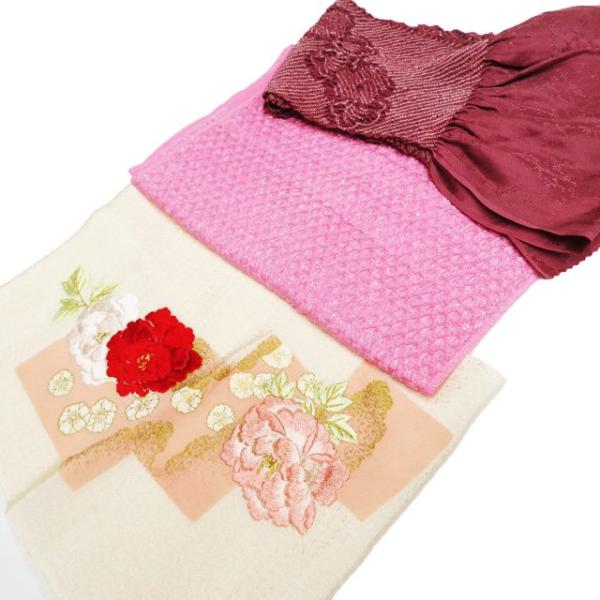 帯揚げ １０枚セット 未使用 和装小物 きもの北條 A1050-9 振袖用 帯揚げ 3枚セット 和装小物 きもの北條 A1050-10 : 着物 中古