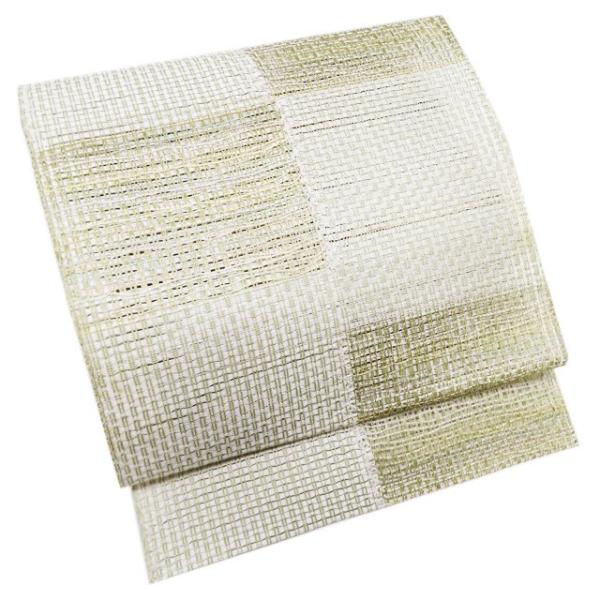 特選 夏物 名古屋帯 なごや帯 中古 リサイクル 正絹 仕立て上がり 西陣  