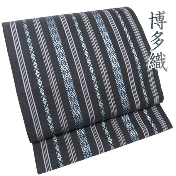 袋帯 未使用 正絹 カジュアル 仕立て上がり 全通 西陣織 ラベル付き 反  
