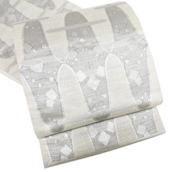 袋帯 中古 リサイクル 正絹 フォーマル 仕立て上がり 近づけれ 六通 箔  