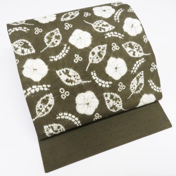 特選 開き名古屋帯 なごや帯 中古 リサイクル 正絹 カジュアル 仕立て