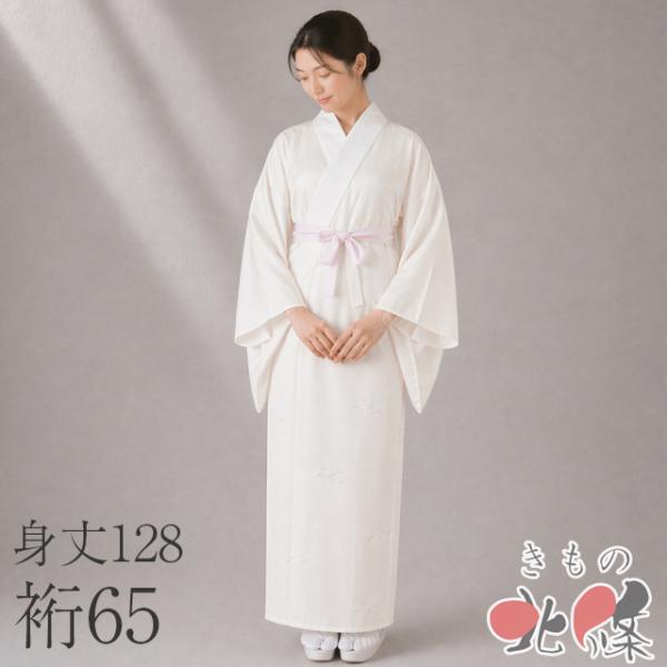 特選 訪問着 着物 未使用 正絹 袷 フォーマル 波の図 オフホワイト 黒色 金 身丈168cm 裄69cm L トール きもの北條 A1087-8 訪問着 着物 中古 正絹 袷 フォーマル 花の図 絞り染め 地模様 亜麻色