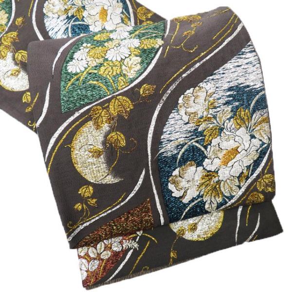 袋帯 中古 リサイクル 正絹 フォーマル 仕立て上がり 六通 西陣 幻秀  