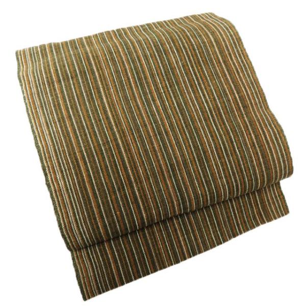 特選 名古屋帯 なごや帯 中古 リサイクル 麻 カジュアル 仕立て上がり  