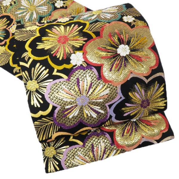 袋帯 中古 リサイクル 正絹 フォーマル 仕立て上がり 六通 西陣織  