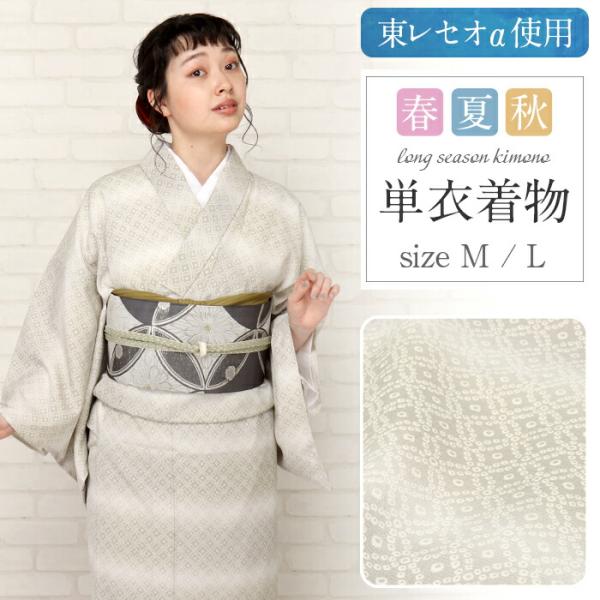 Kisste（キステ） 着物 洗える 単衣 セオアルファ 夏着物 裄丈66 SALE