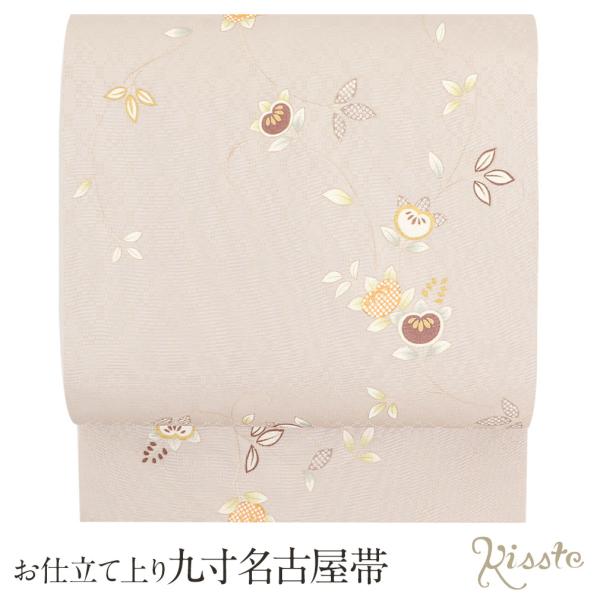 9-250 名古屋帯 九寸 美品 正絹 着物 名古屋仕立て 紬 楽天市場】名古屋帯 正絹 帯 九寸 西陣 仕立て上がり 日本製 【 なごや