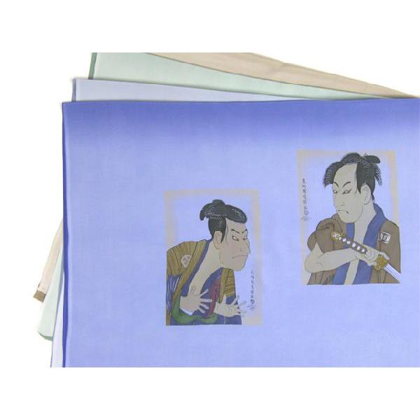 正絹男物額裏 浮世絵 写楽 : 京都きもの工房 - 通販 - Yahoo!ショッピング