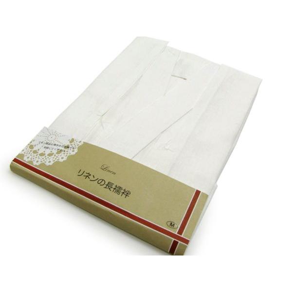 お仕立て上がりリネン長襦袢】≪麻100％≫ 白 : 京都 きもの京小町